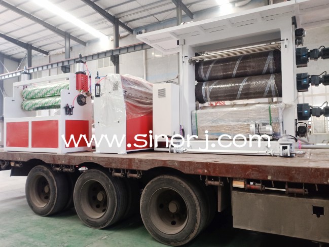 開(kāi)啟發(fā)貨模式。pvc仿大理石板生產(chǎn)線發(fā)貨同城